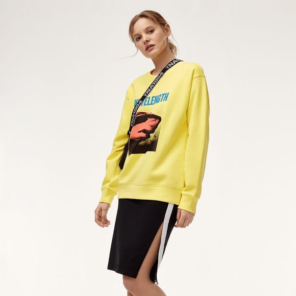 Aritzia Tops - NWT Aritzia TNA Fleece Perfect Crew Sweatshirt
